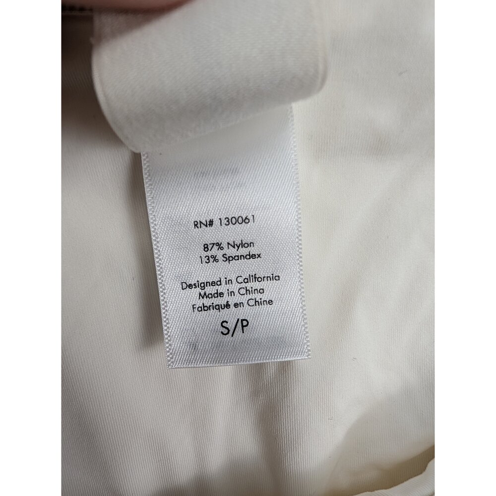 Rails White Ribbed Underwire Bikini Set Top M Bottom S - Picture 6 of 11